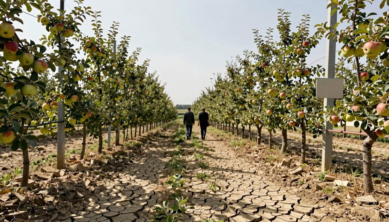 Frost und Trockenheit drücken steirische Apfelernte auf historisches Tief