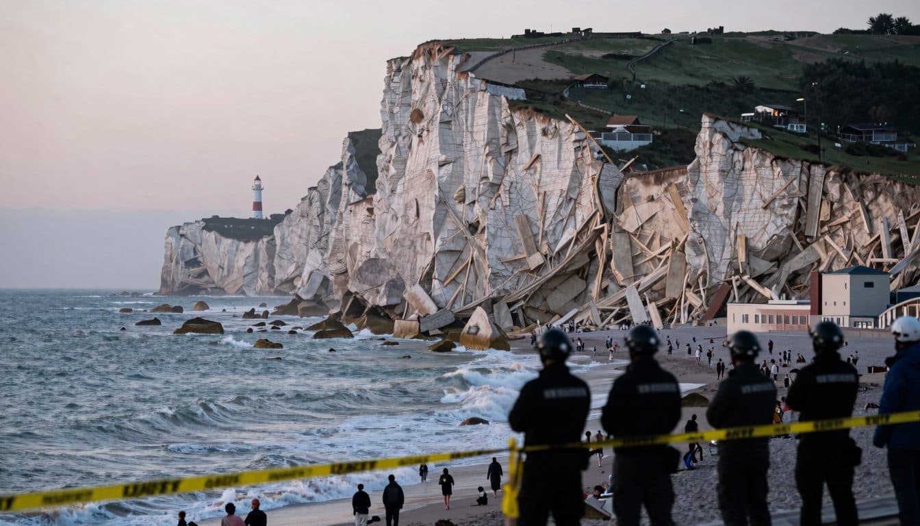 Felssturz an Steilküste von Biarritz fordert ein Todesopfer unter Taucherinnen