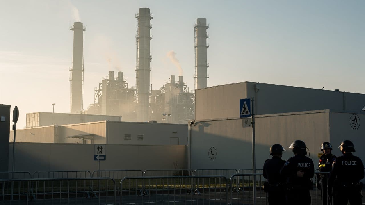Gericht bestätigt Auflagen für Klima-Demo: Kein Start am Werkstor des Gaskraftwerks in Werne