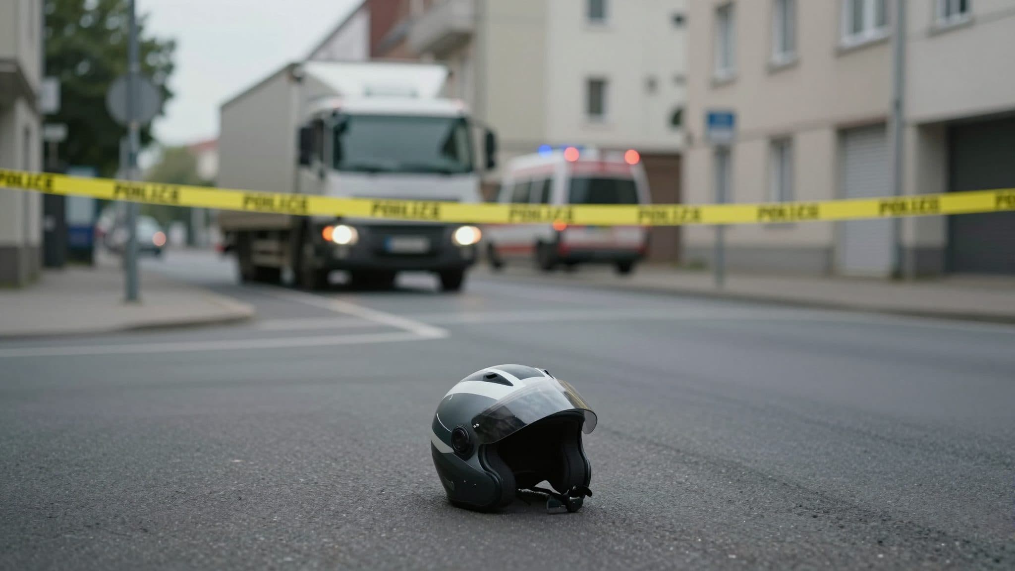 Motorradfahrer bei Zusammenstoß mit abbiegendem Lkw in Thaur schwer verletzt