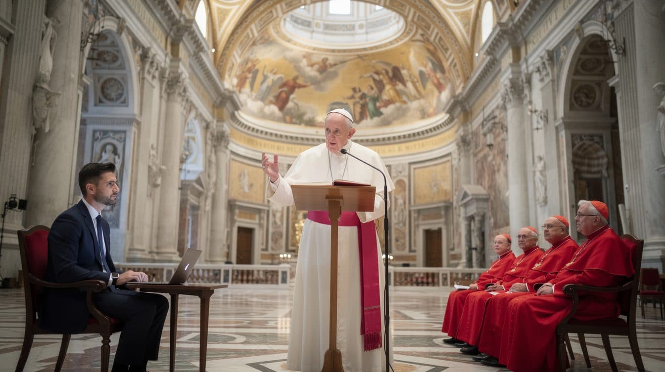 Papst Leo warnt in erster Enzyklika vor Risiken der Künstlichen Intelligenz