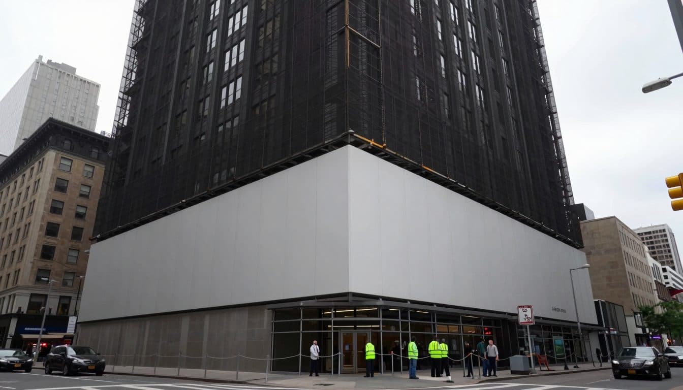Wolkenkratzer in Manhattan wegen Einsturzgefahr evakuiert