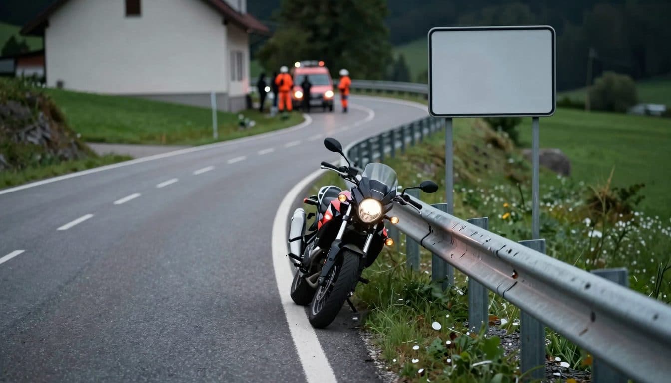 22-Jähriger stirbt nach Motorradunfall auf der B72 in der Steiermark