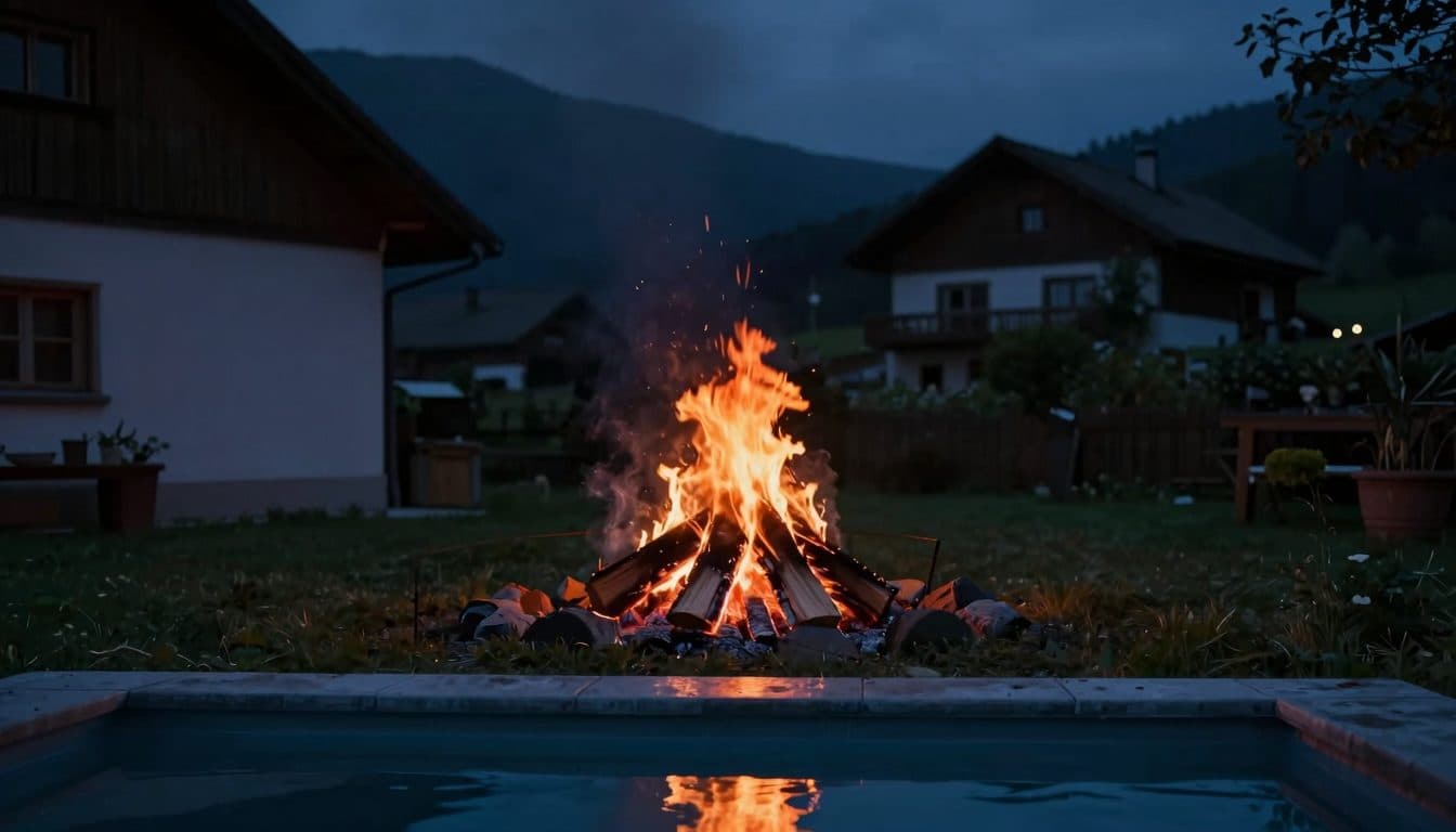 52-Jähriger aus dem Bezirk Rohrbach zündet sich bei Lagerfeuer selbst an