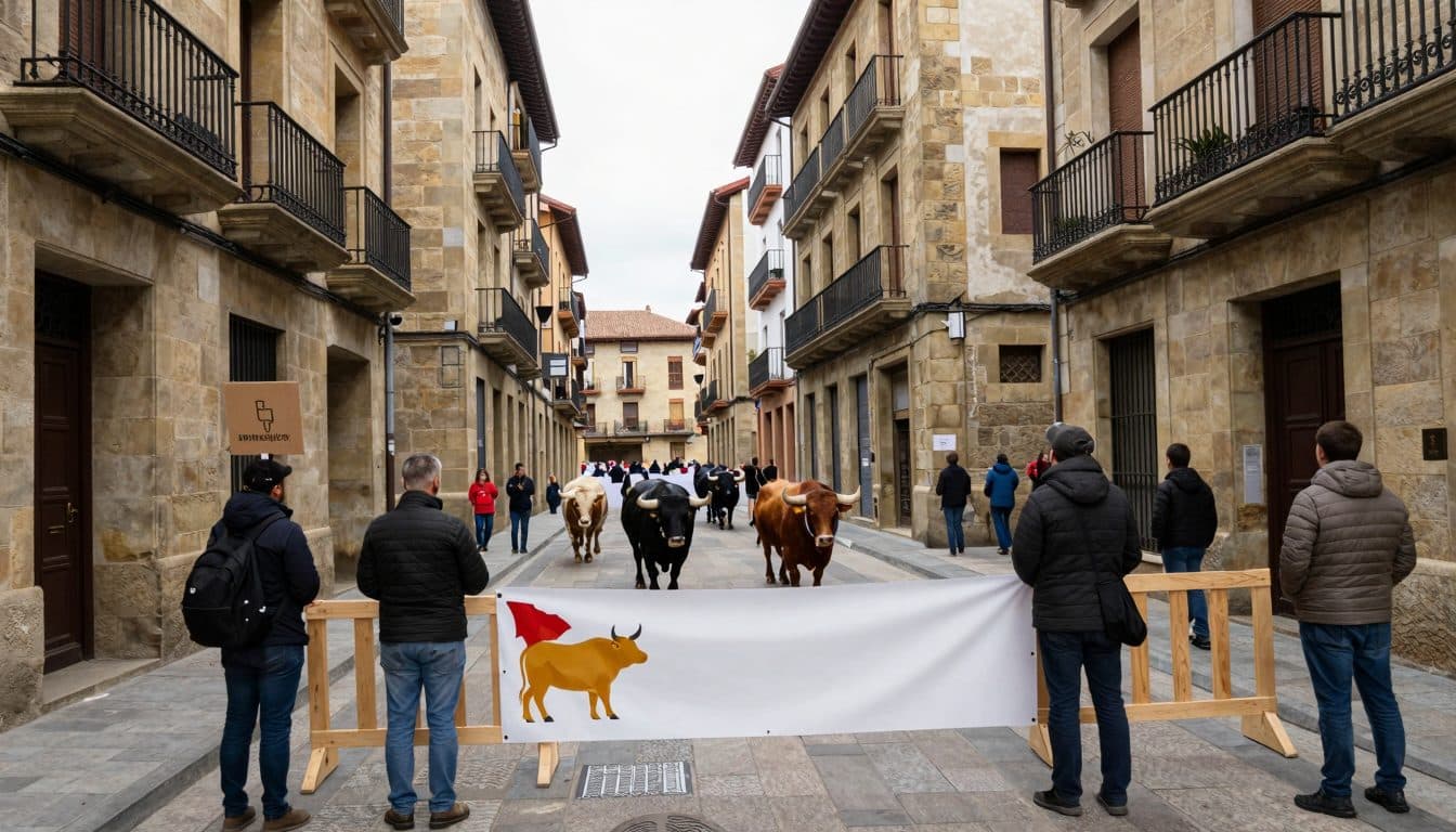 Drei Verletzte bei zweitem Stierlauf in Pamplona – Proteste gegen San Fermín