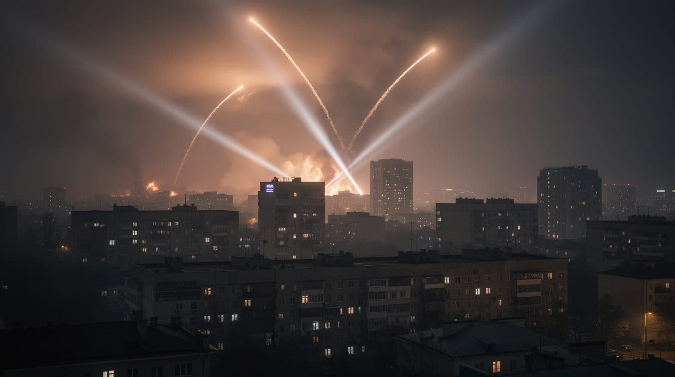 Russland greift Kiew mit Hunderten Drohnen und Raketen an – mindestens elf Tote in der Ukraine