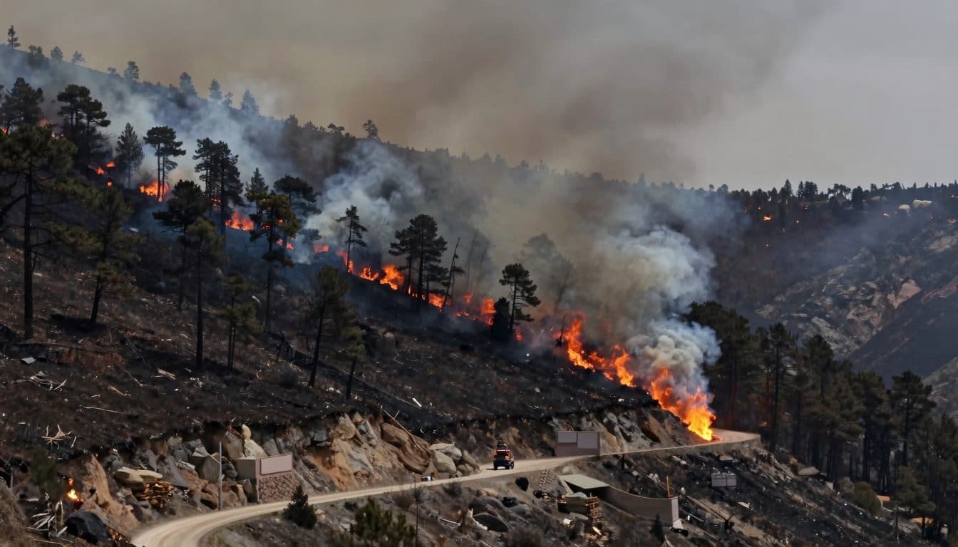 Großbrand in Westspanien zerstört 2.200 Hektar – Regionalregierung vermutet Brandstiftung