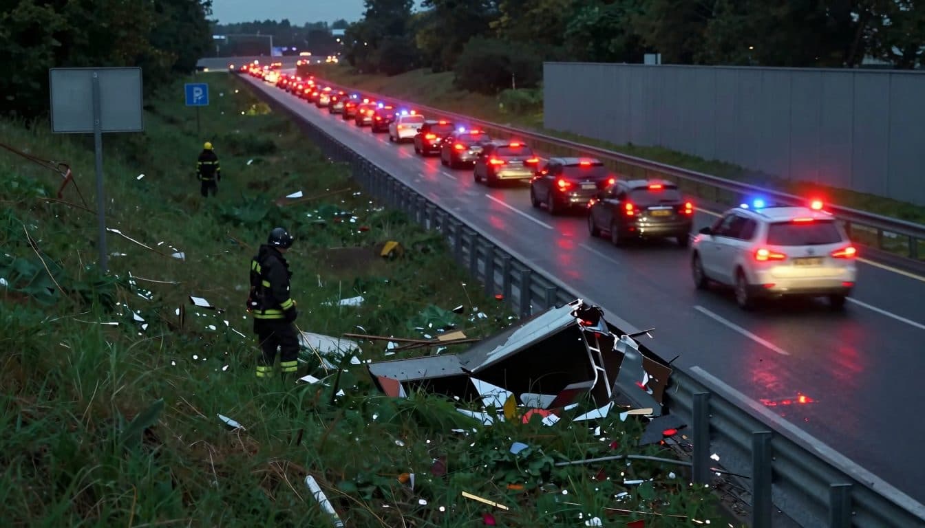A3-Unfall Passau: 13-Jährige stirbt, vier Schwerverletzte