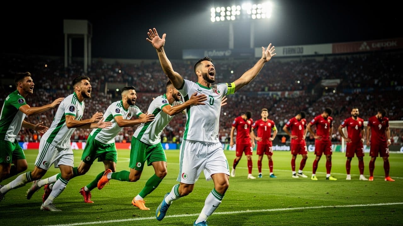 Algerien dreht Rückstand gegen Jordanien und wahrt Chance auf das Achtelfinale