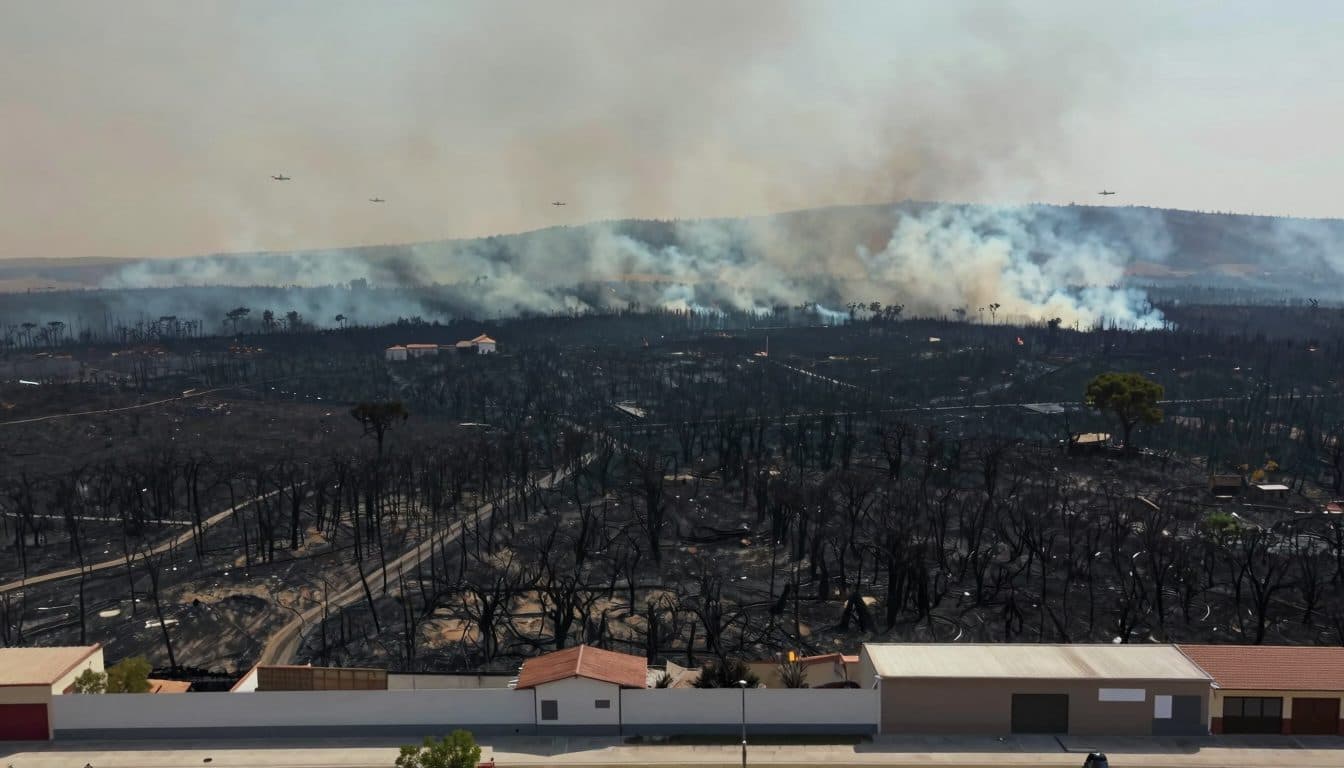 Waldbrand nordöstlich von Madrid wütet seit Tagen – Behörden sehen erste Anzeichen für Wende