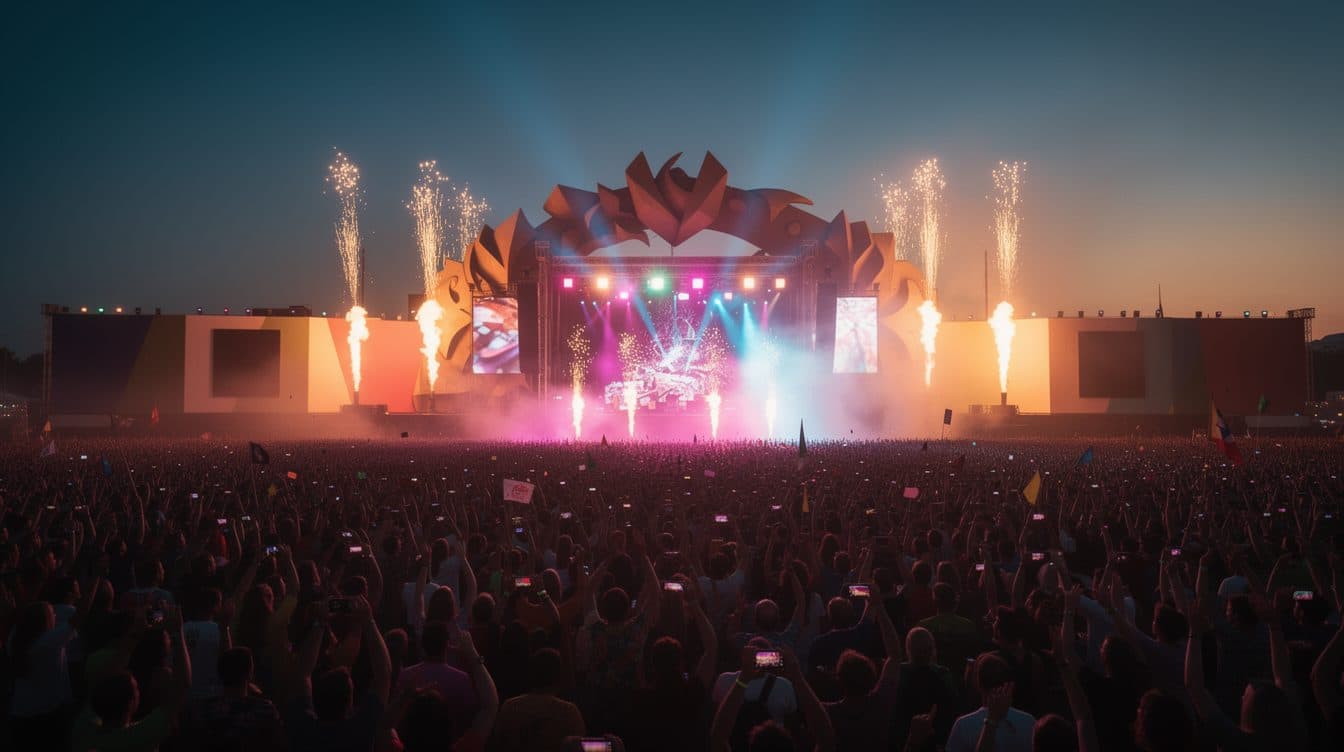 Iron Maiden headlinen den dritten Tag des Nova Rock und feiern ein Heavy-Metal-Spektakel
