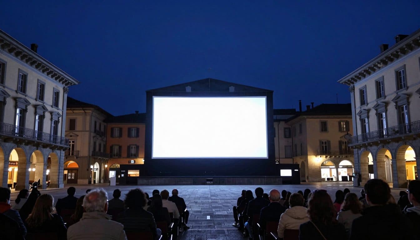 Filmfestival Locarno startet mit Mitternachtsprogramm auf der Piazza Grande