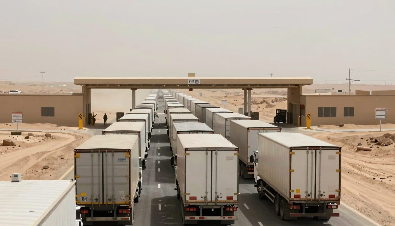 Uno meldet 724 humanitäre Lastwagen auf Weg nach Afghanistan trotz geschlossener Grenze