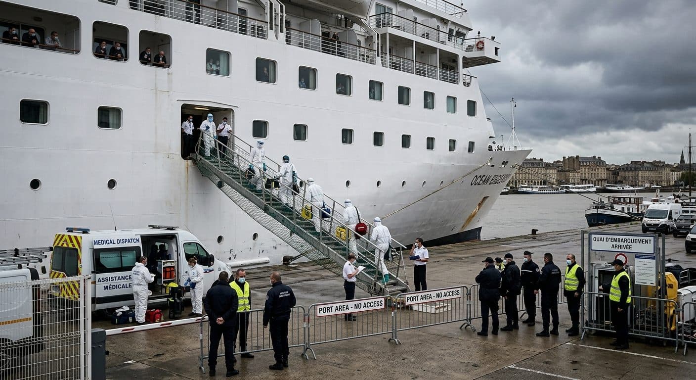 Magen-Darm-Welle zwingt Kreuzfahrtschiff in Bordeaux zur Quarantäne