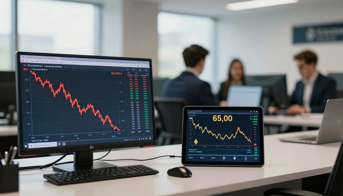 Öl- und Gaspreise geben nach – Bitcoin steigt wieder über 65.000 Dollar