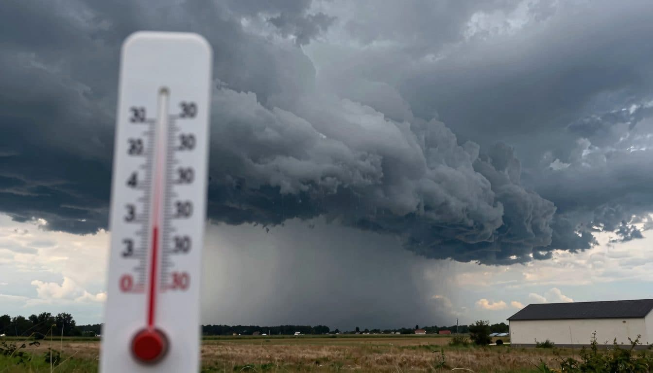 Nach Hitzewelle mit 38 Grad kündigen sich Unwetter und Gewitter in Deutschland an