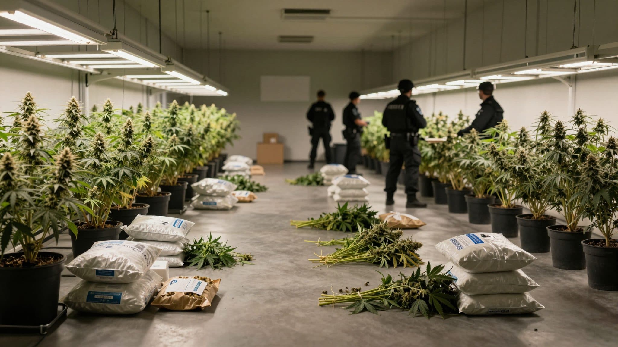 Polizei hebt Cannabis-Indoorplantage in Wiener Wohnung aus