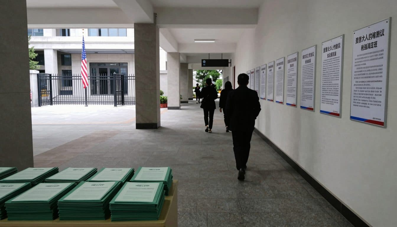 Frustration wächst in China, da die USA Green-Card-Interviews weltweit stoppen
