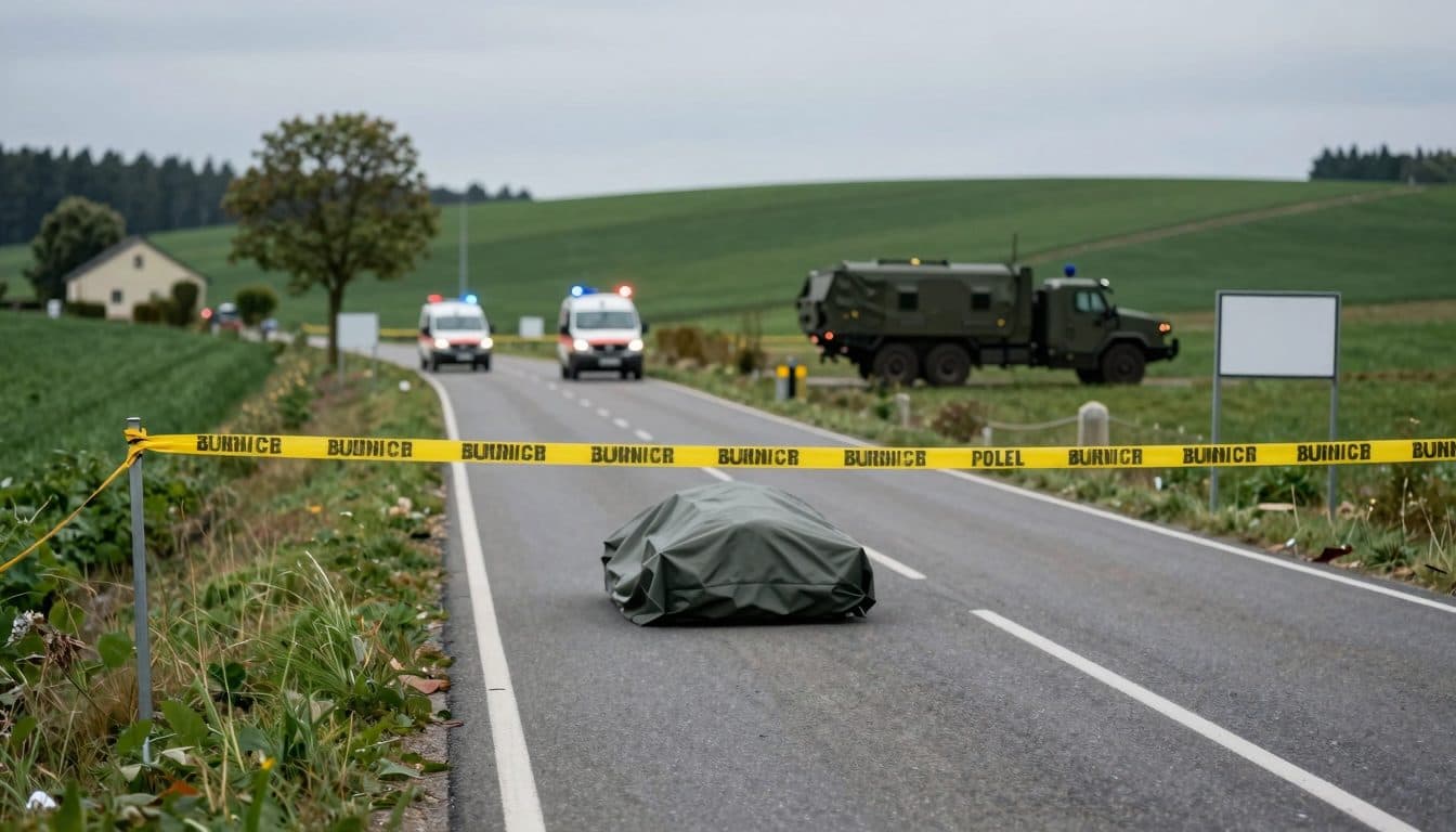Motorradfahrer stirbt bei Kollision mit Unimog des Bundesheeres in Wiesmath