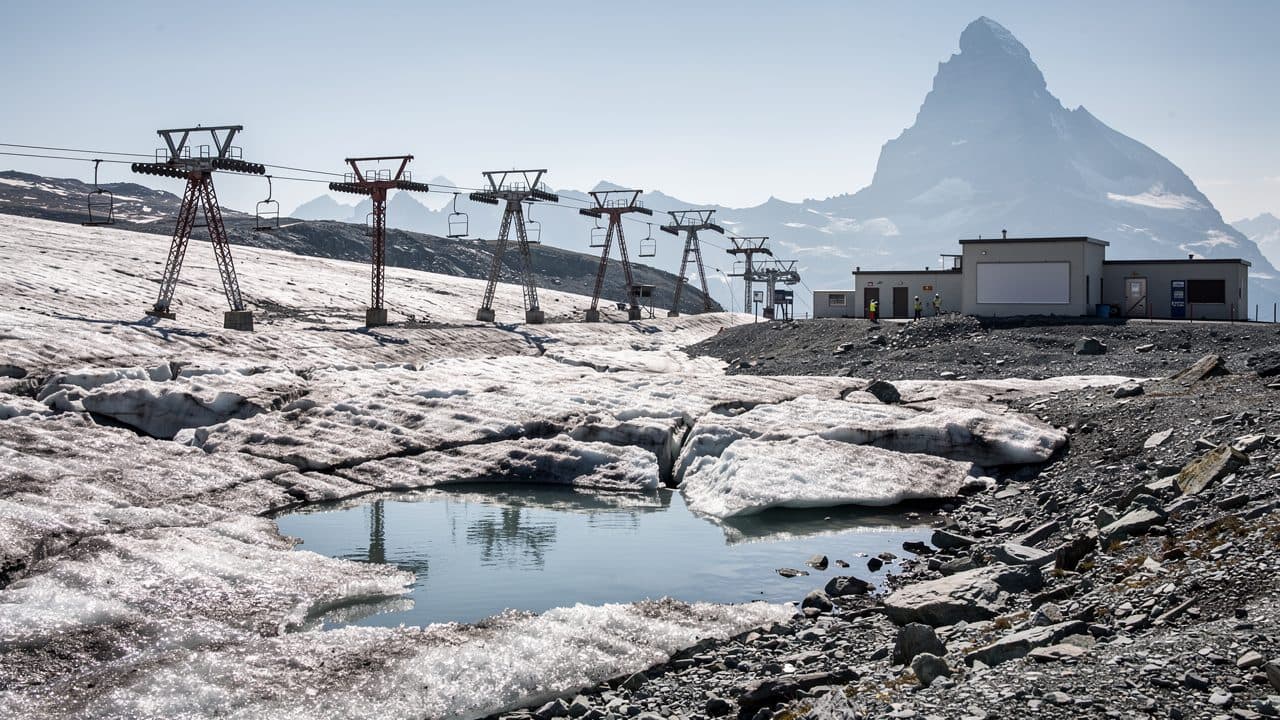 Zermatt stellt Sommerbetrieb ein: Gletscherschmelze