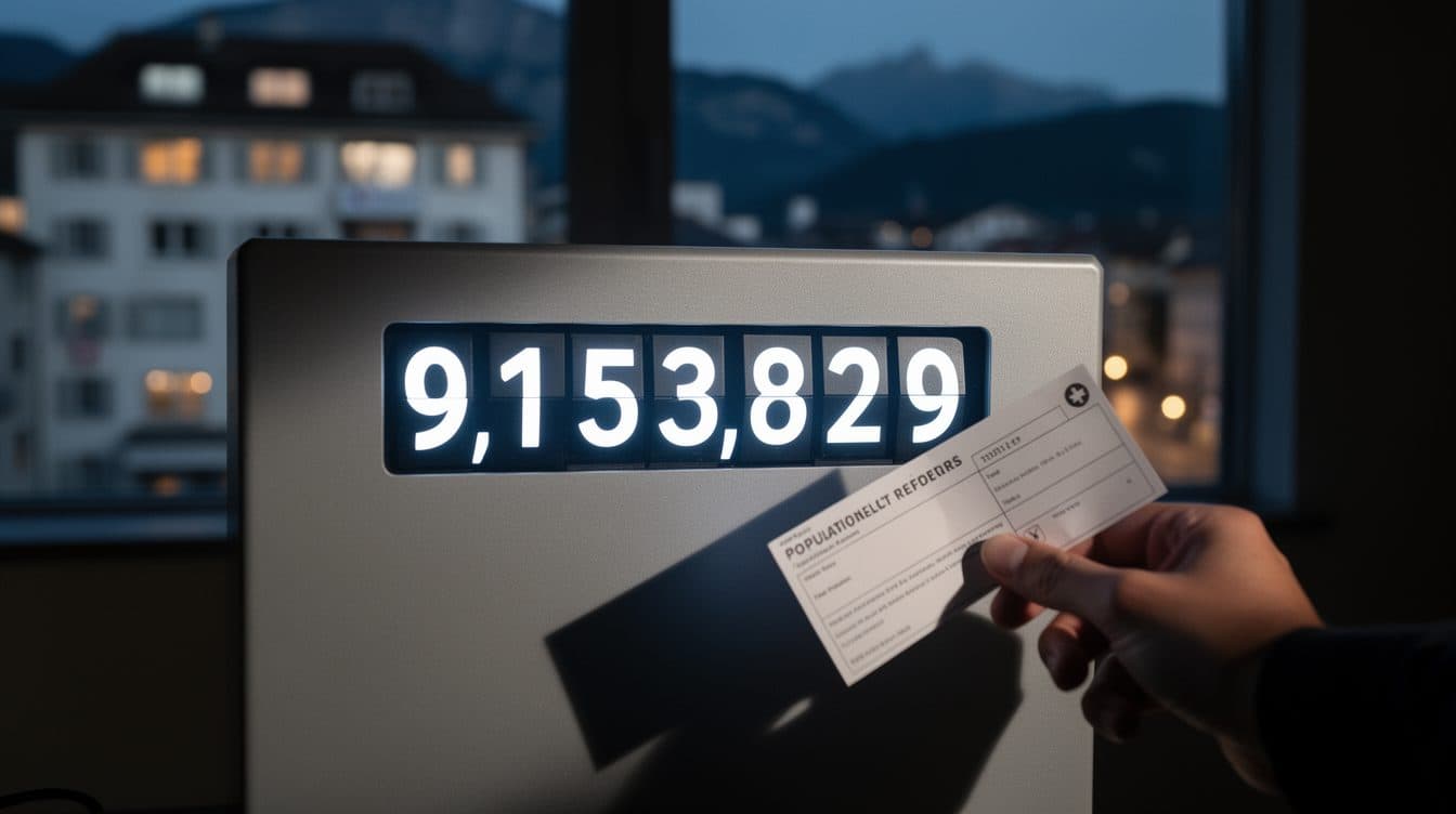 Schweizer Bevölkerungswachstum schwächt sich ab – 10-Millionen-Grenze rückt in die Ferne