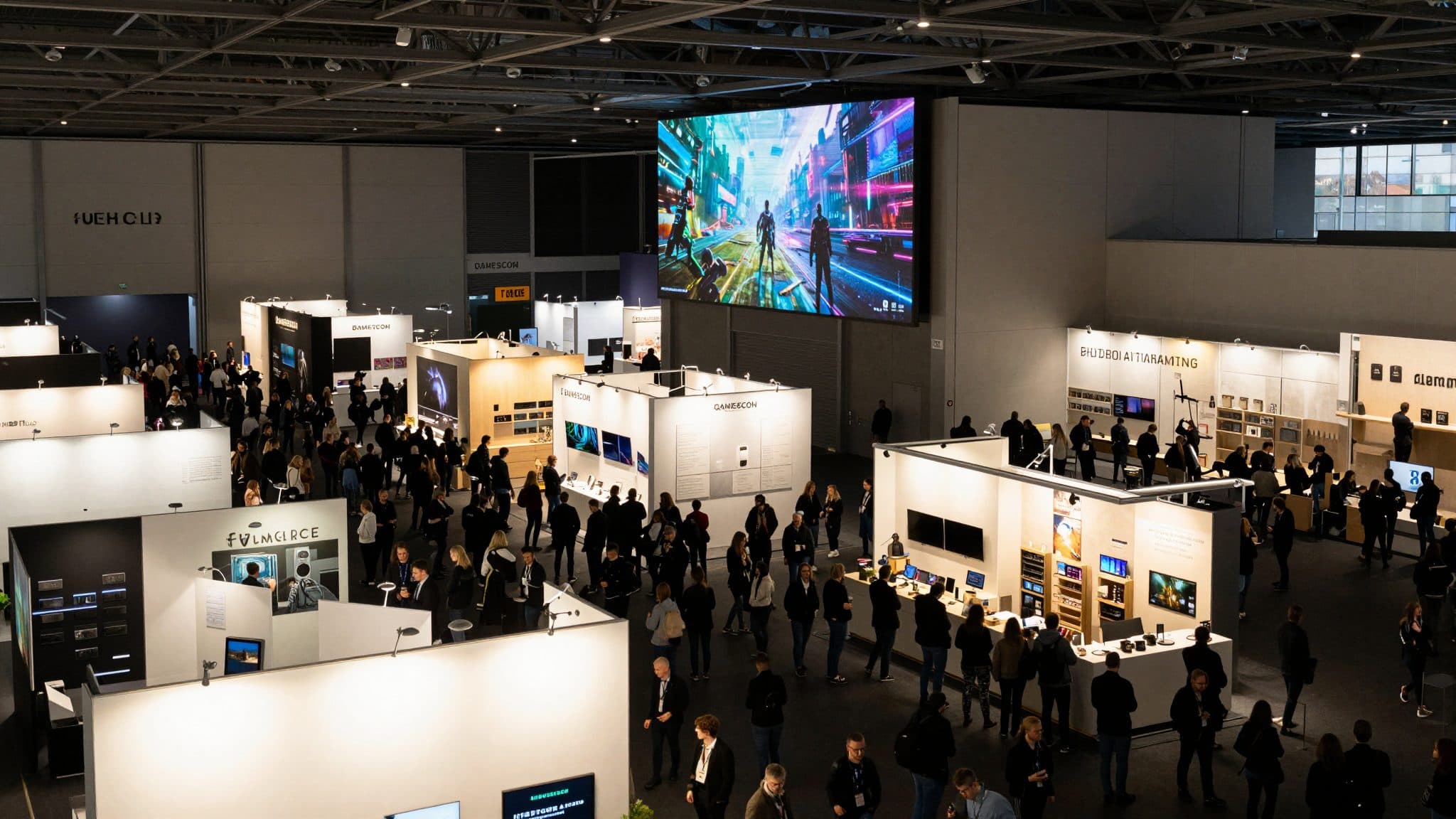 Gamescom in Köln verzeichnet Besucherzahlen nahe am Allzeit-Hoch