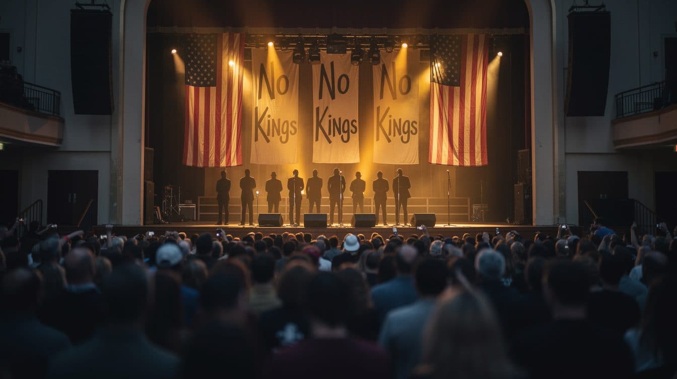 US-Prominente protestieren mit Konzert in New York gegen Trumps Politik