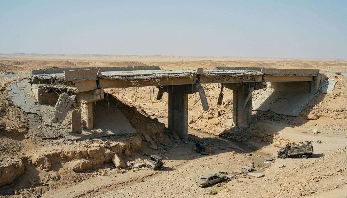 Eskalation im Nahen Osten: Angriffe auf Brücken und Ölinfrastruktur im Iran