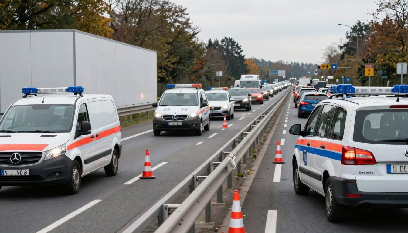 A1 Unfall Bremen Hamburg Stauende Sattelzug Sperrung