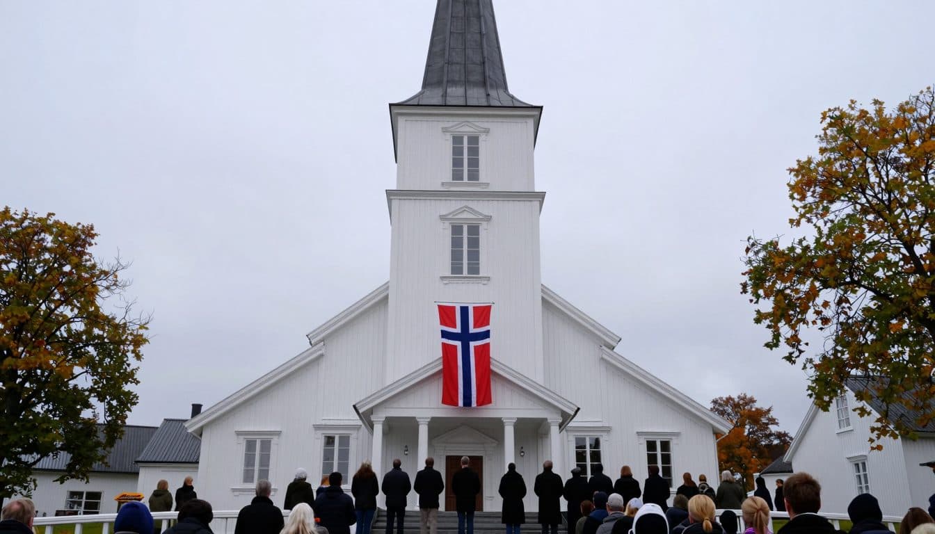 Prinz Haakon tritt als neuer König Norwegens erstmals mit Königsfamilie in der Öffentlichkeit auf