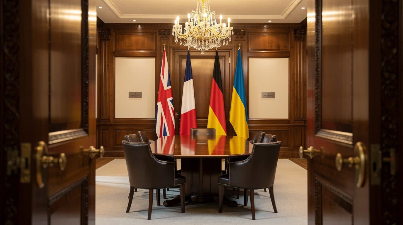Londoner Vierertreffen: Europäer ringen um Bedingungen für Ukraine-Gespräche mit Russland