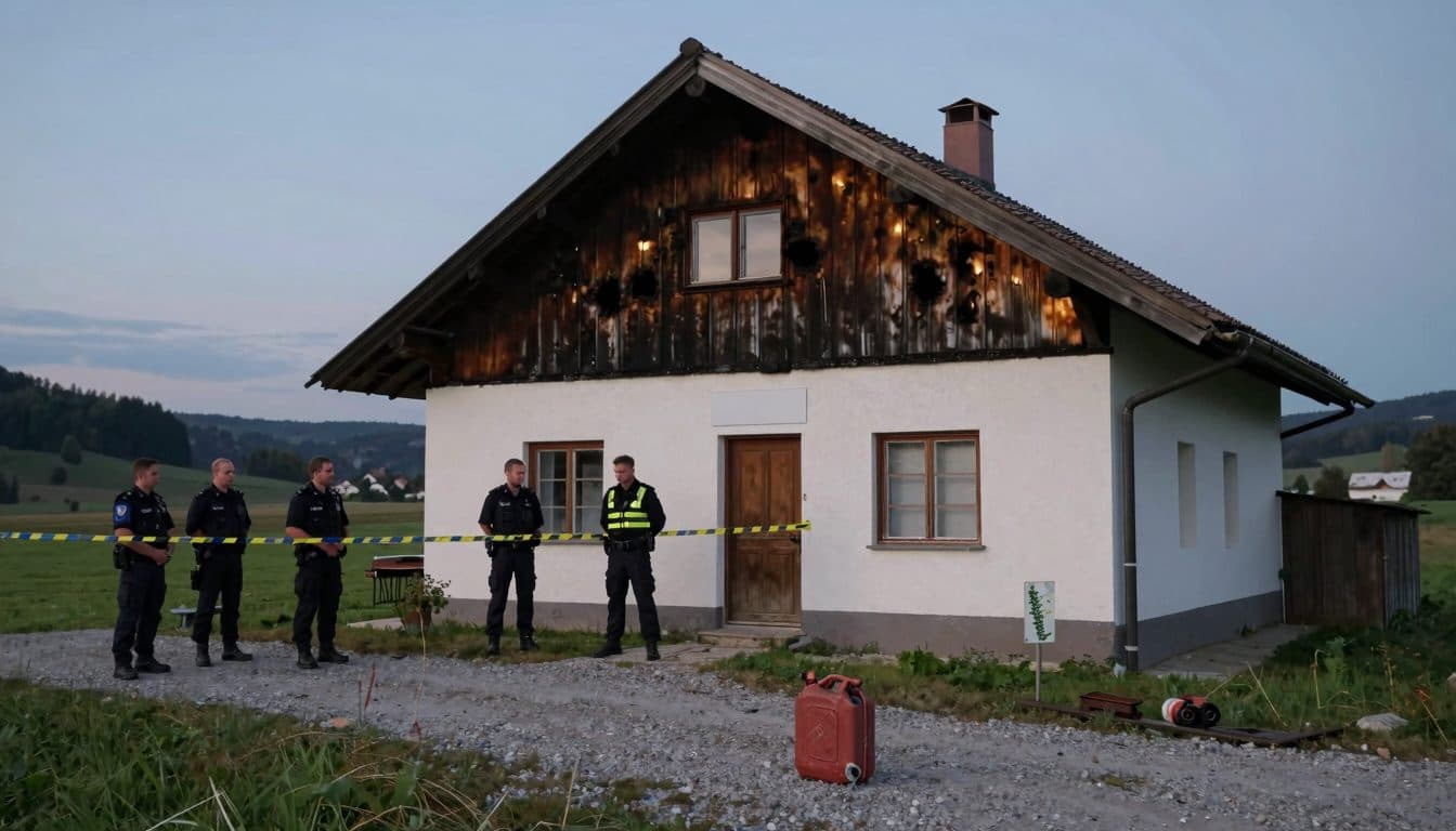 41-Jähriger aus Oststeiermark nach Brandanschlag auf Nachbarhaus im Nordburgenland festgenommen