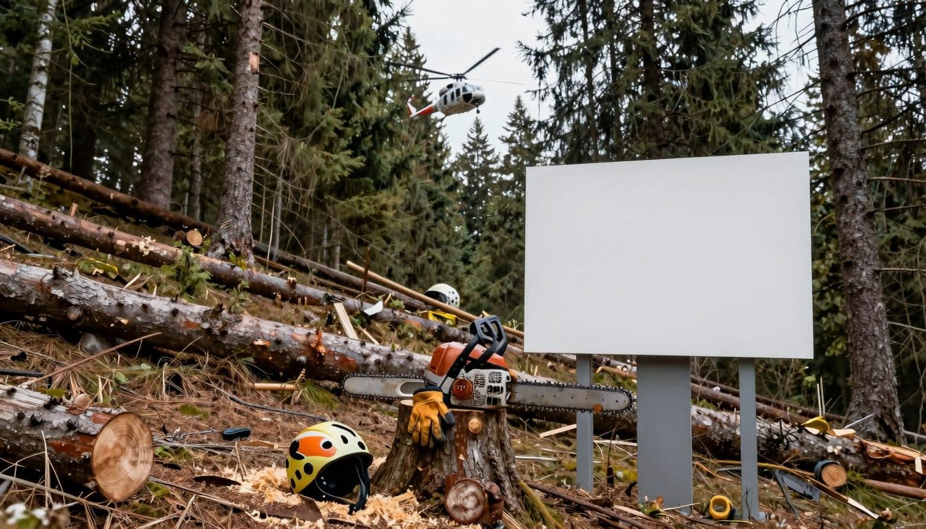 Forstunfall in der Wildschönau: 44-Jähriger bei Holzschneidearbeiten schwer verletzt