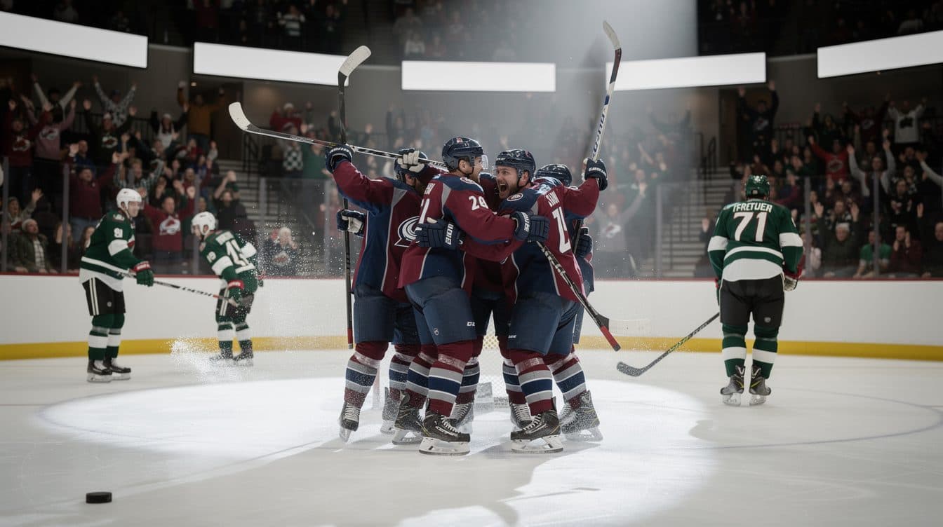 Colorado Avalanche zieht nach Sieg gegen Minnesota Wild ins NHL-Halbfinale ein