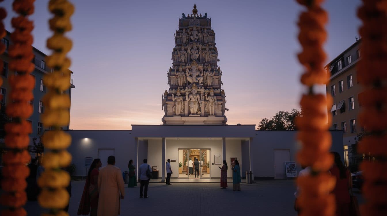 Sri-Ganesha-Hindu-Tempel in Berlin-Neukölln nach über 20 Jahren Planung eröffnet