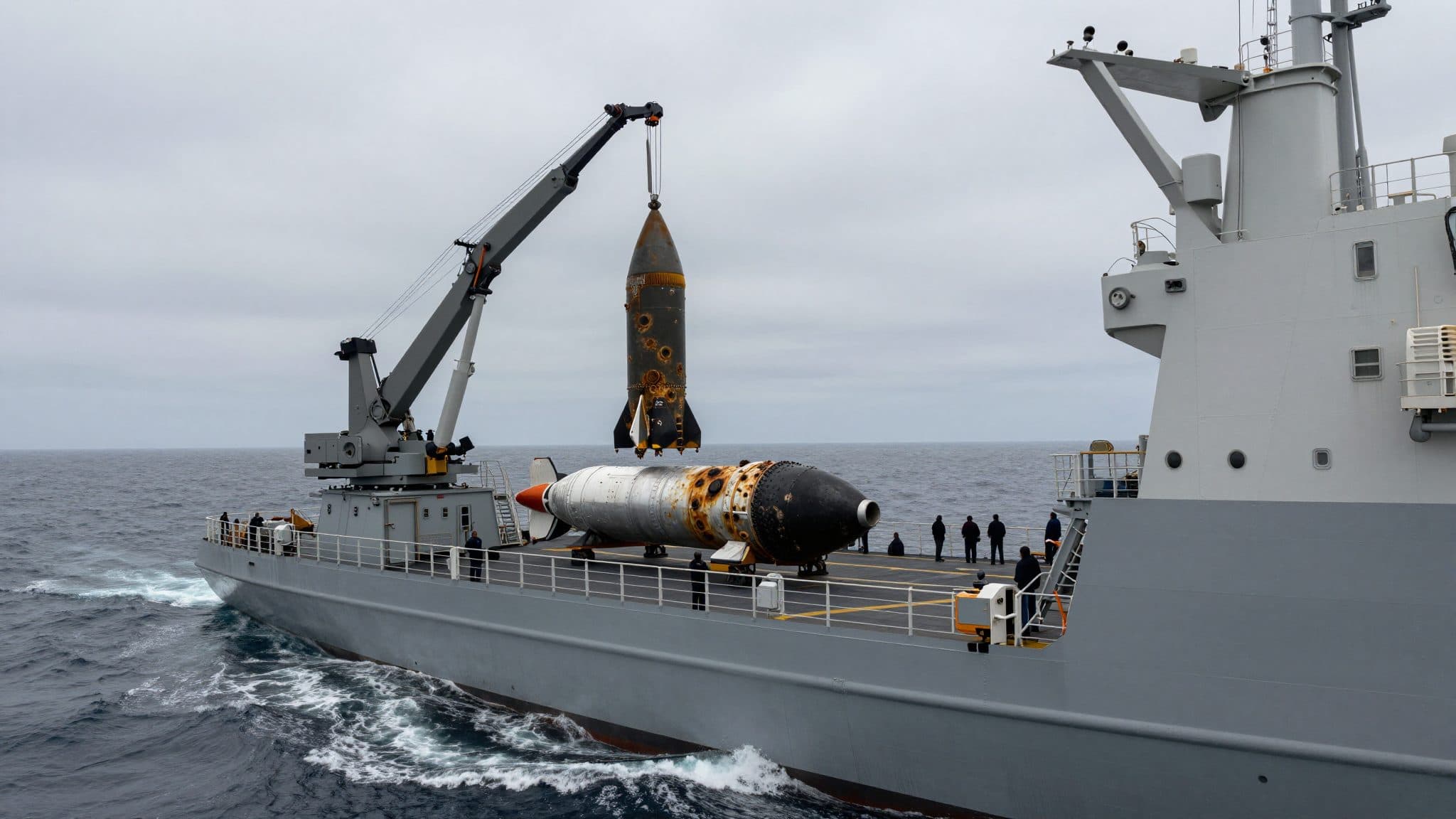 SpaceX bergt Starship-Rakete nach wochenlangem Treiben im Indischen Ozean