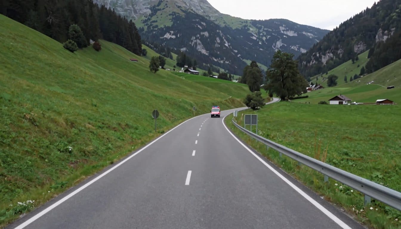 34-Jähriger wird auf Salzachtalstraße in Kuchl von Auto überrollt und stirbt