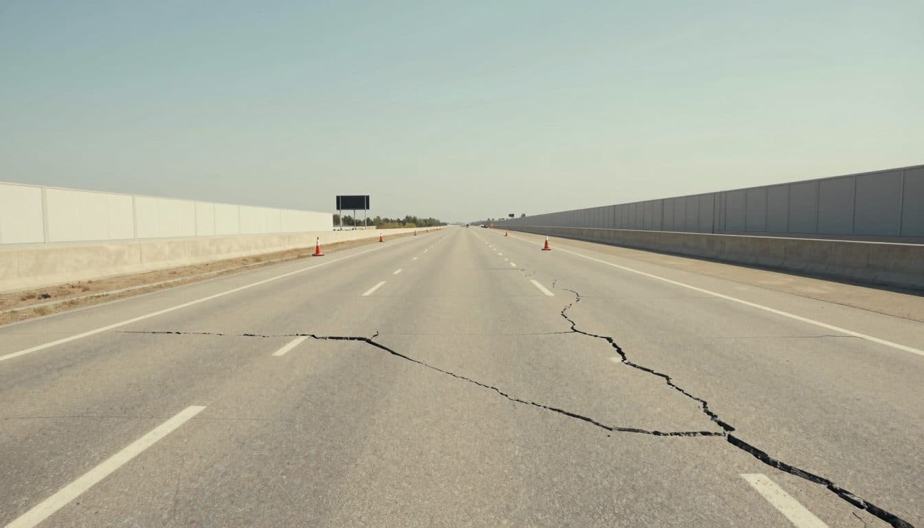 Hitzeschäden auf der A2 Richtung Berlin: Sperrungen dauern bis mindestens Mittwoch an