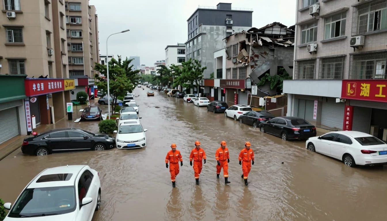 Schwere Unwetter in China: Zahl der Toten nach Erdrutsch in Gansu steigt auf 21
