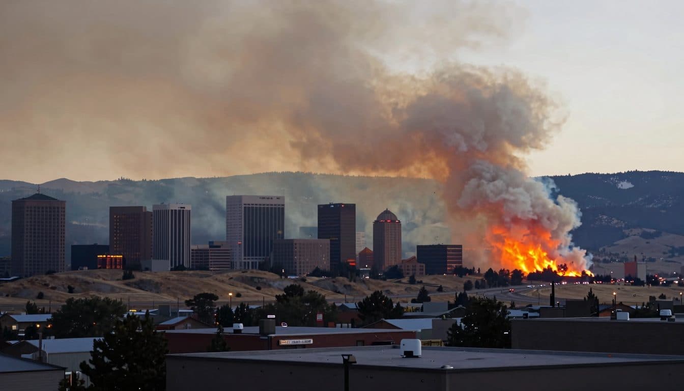 Hawk-Brand zwingt Tausende zur Evakuierung am Rand von Reno – Gouverneur von Nevada erklärt den Notstand