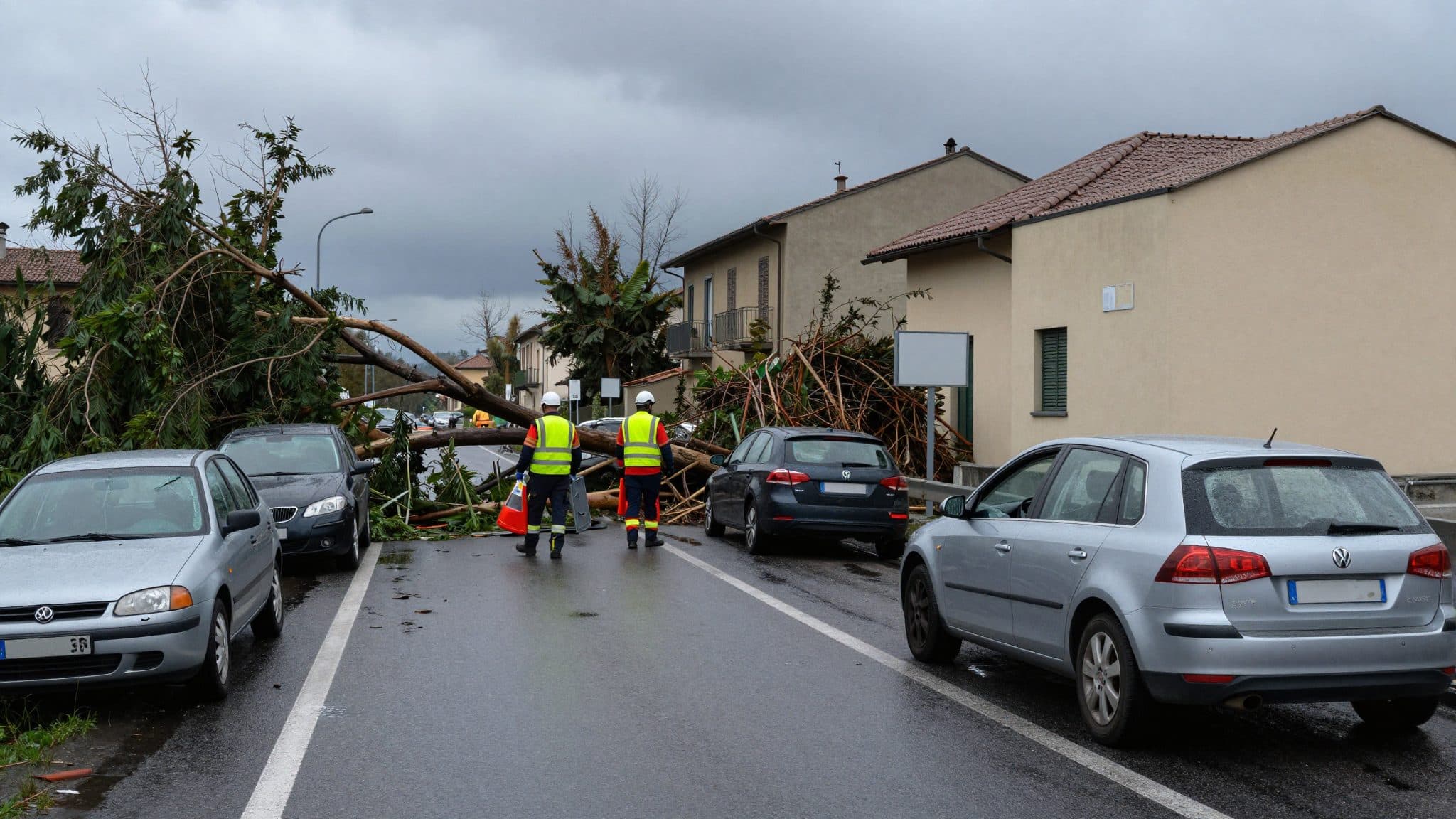 Schwere Unwetter mit Hagel richten in Norditalien Millionenschäden an