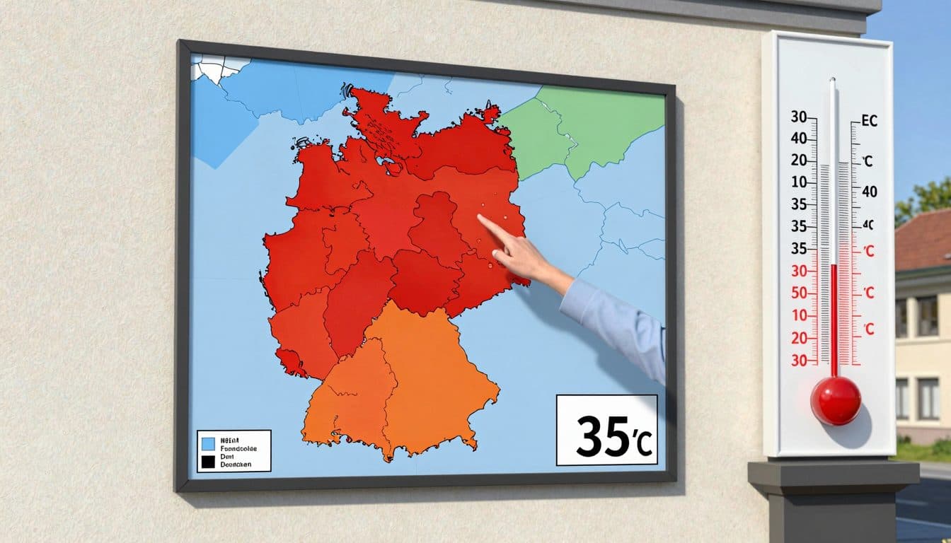 Höchste Warnstufe: DWD warnt vor extremer Hitze in weiten Teilen Deutschlands