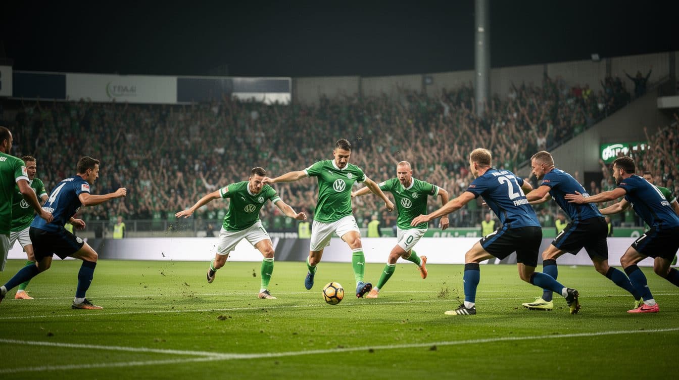 Wolfsburg verpasst Sieg in Relegations-Hinspiel gegen Paderborn