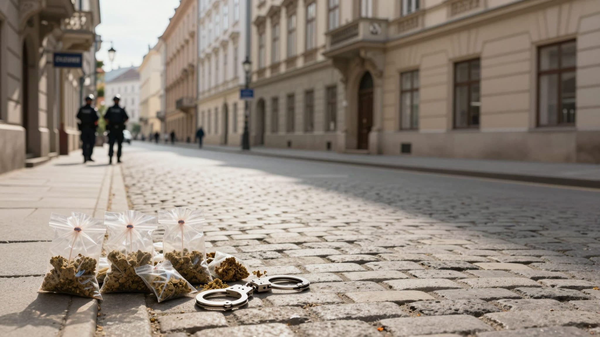 Fokusoperation in Wien: Zivilbeamte vereiteln Drogenverkauf in der Inneren Stadt