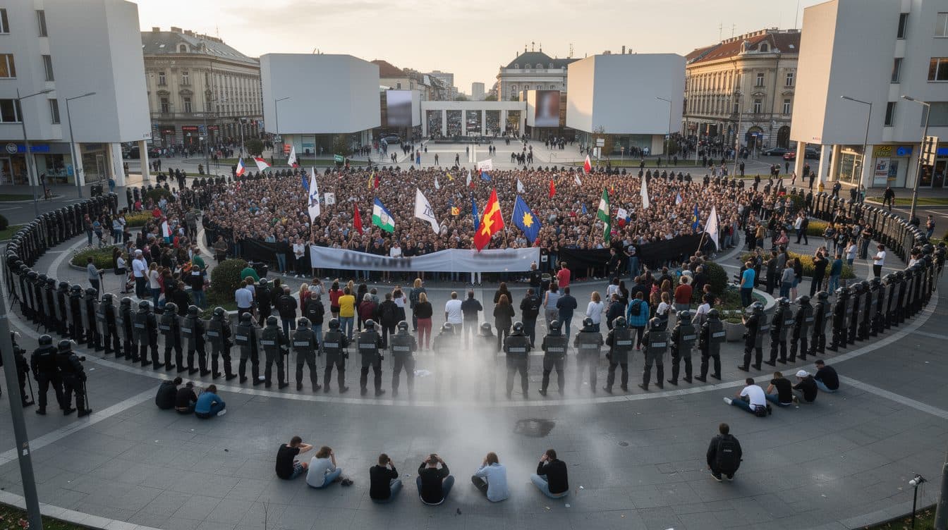 Proteste in Belgrad: Serbische Bahn stellt plötzlich Verkehr ein – Verdacht auf Behinderung von Teilnehmern