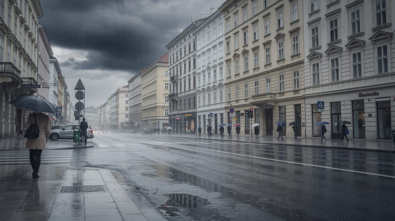 Wetter am verlängerten Wochenende: Kühle Temperaturen und Regen erwartet