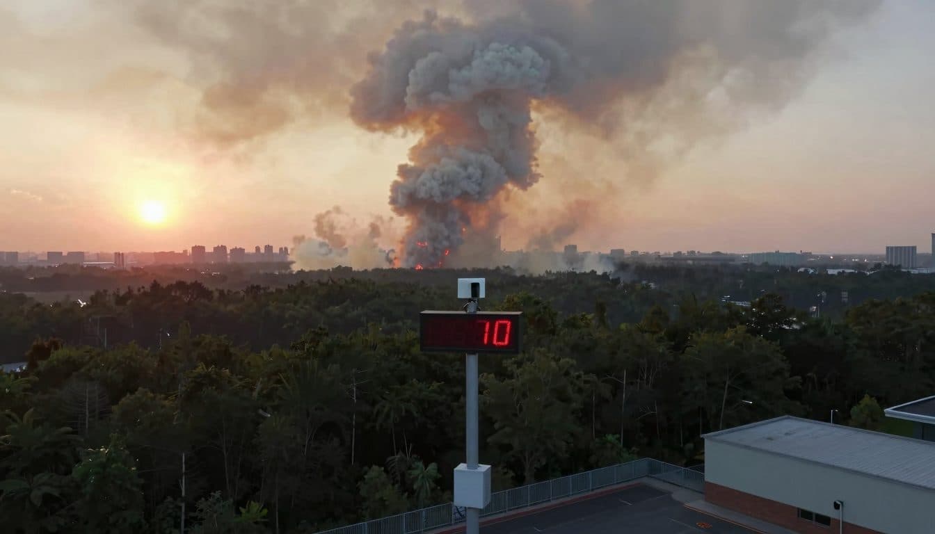 WMO-Bericht: Hitzewellen und Waldbrände verschärfen die Luftverschmutzung weltweit