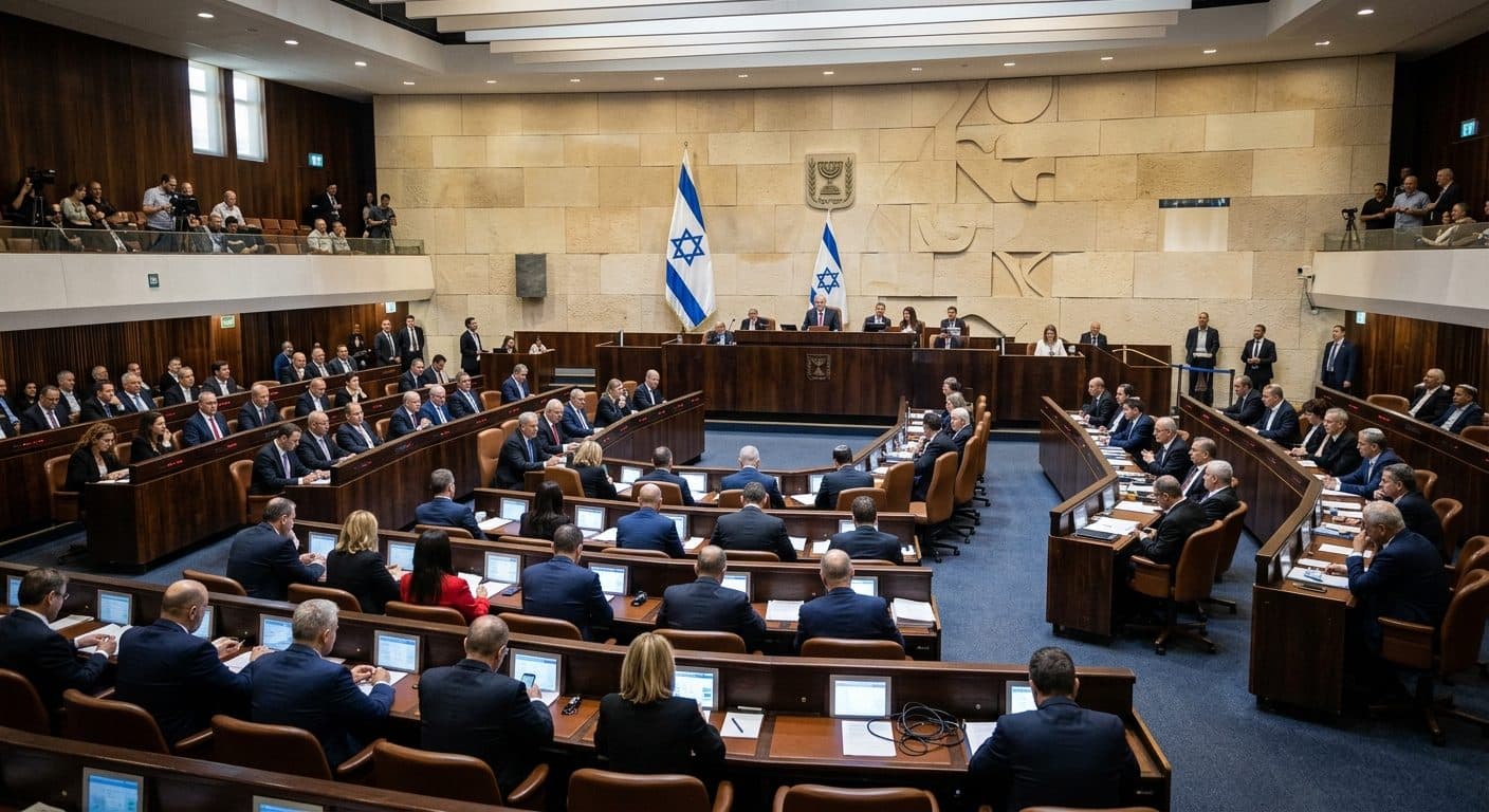 Israelische Koalition stellt Antrag auf vorzeitige Auflösung des Parlaments