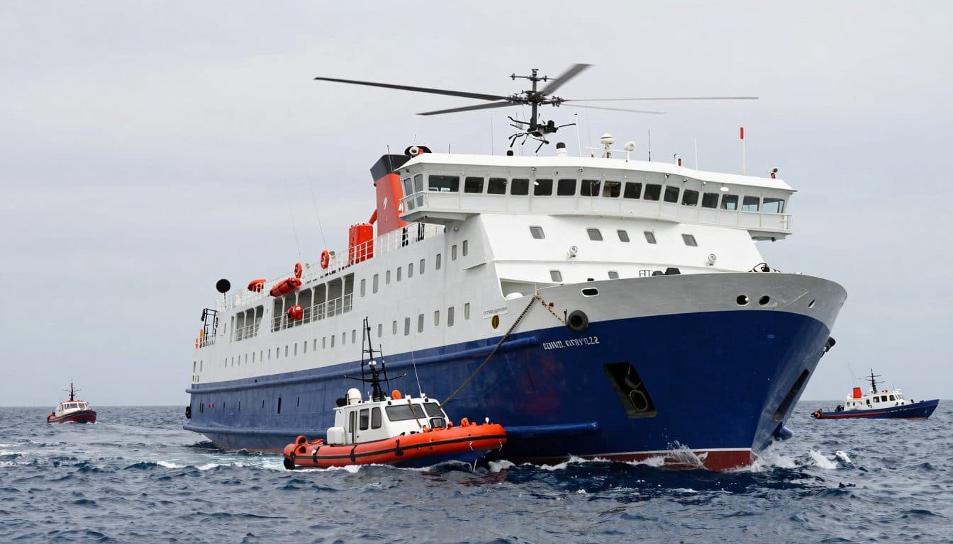 Fähre mit rund 270 Menschen vor Nordzypern gekentert – Rettungseinsatz läuft