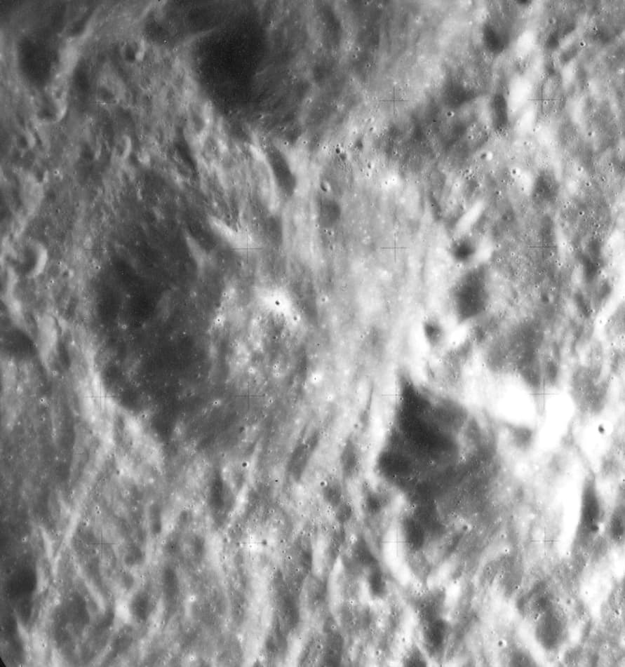 Lander crater AS15-M-0306